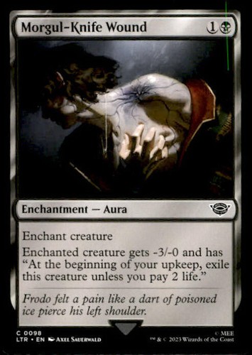 Mtg morgul knife wound 098 - morgul-knife,