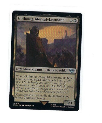 Ltr magic foil uncommon - ltr, 0087