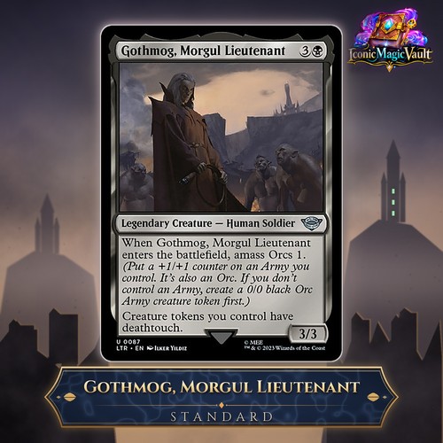Gothmog morgul lieutenant - lieutenant, |