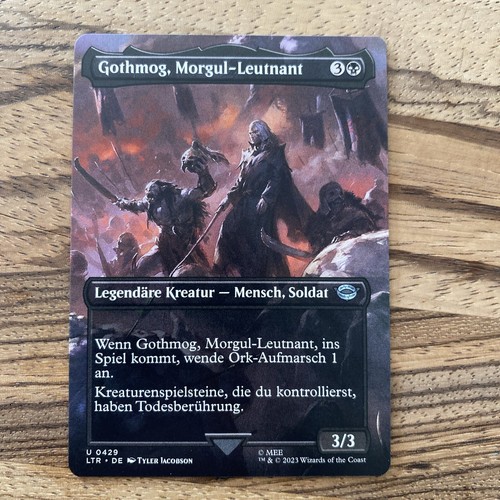 Gothmog morgul leutnant - leutnant, magic