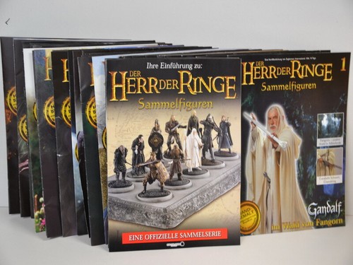 Herr ringe eaglemoss bis 181 - ringe, 1