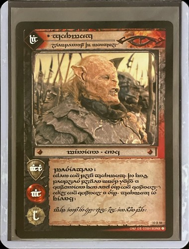 Lotr tcg gothmog - lotr,
