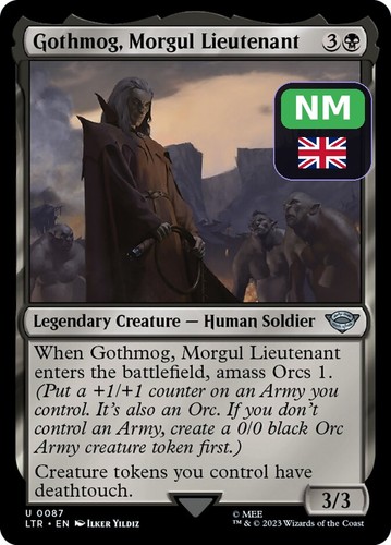 Gothmog morgul lieutenant - gothmog,,