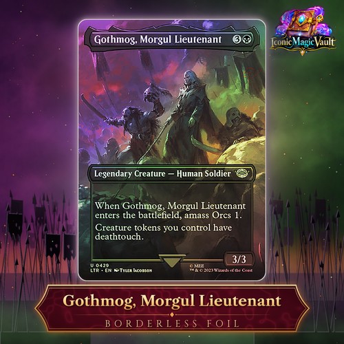 Gothmog morgul lieutenant - morgul, |